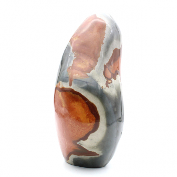 Ornamento de Jaspe Polido, Grande Pedra Natural, Madagascar