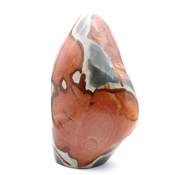 Ornamento de Jaspe Polido, Grande Pedra Natural, Madagascar