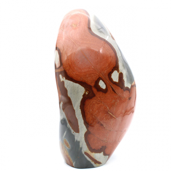 Ornamento de Jaspe Polido, Grande Pedra Natural, Madagascar