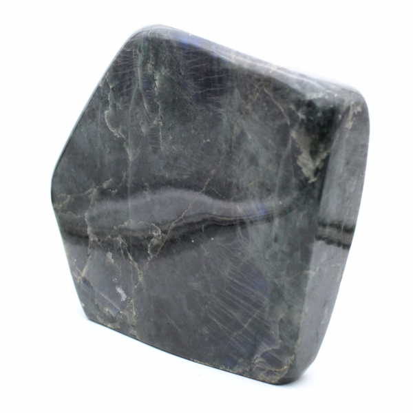 Labradorita polida, ornamento mineral XXL, item de colecionador, Madagascar