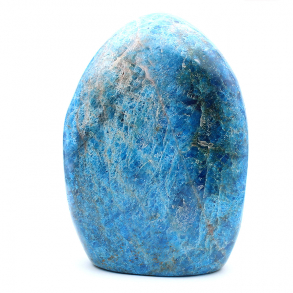 Apatita polida gigante, pedra ornamental de prestígio, Madagascar