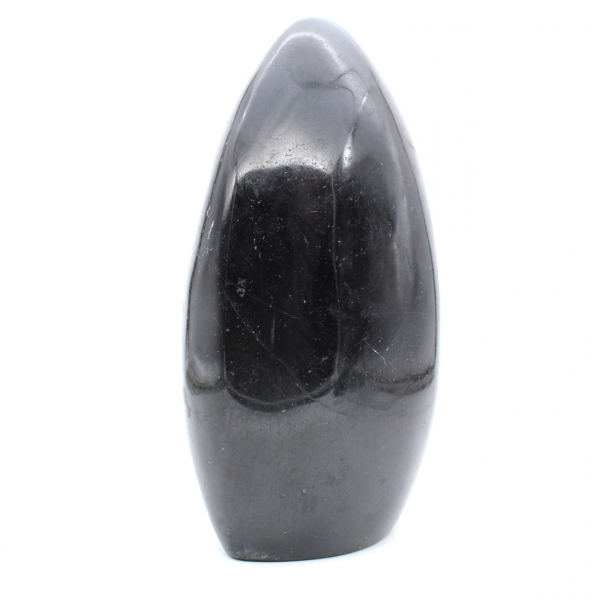 Turmalina polida, espécime mineral maciço, decoração de interiores, Madagascar