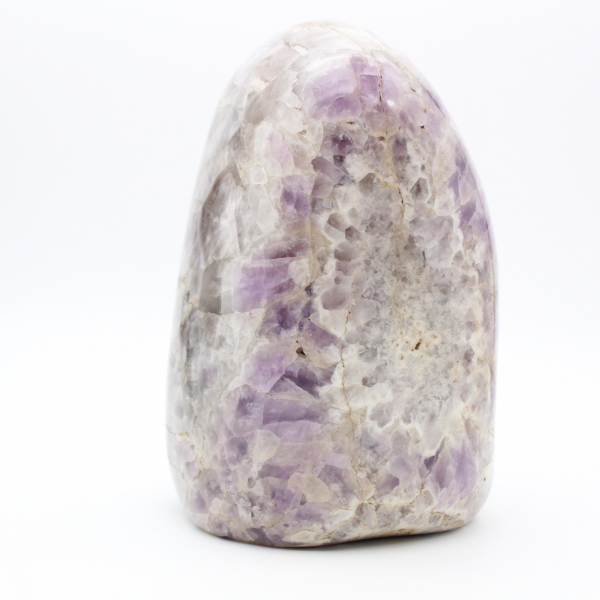 Grande ametista polida, exemplar decorativo único, Madagascar