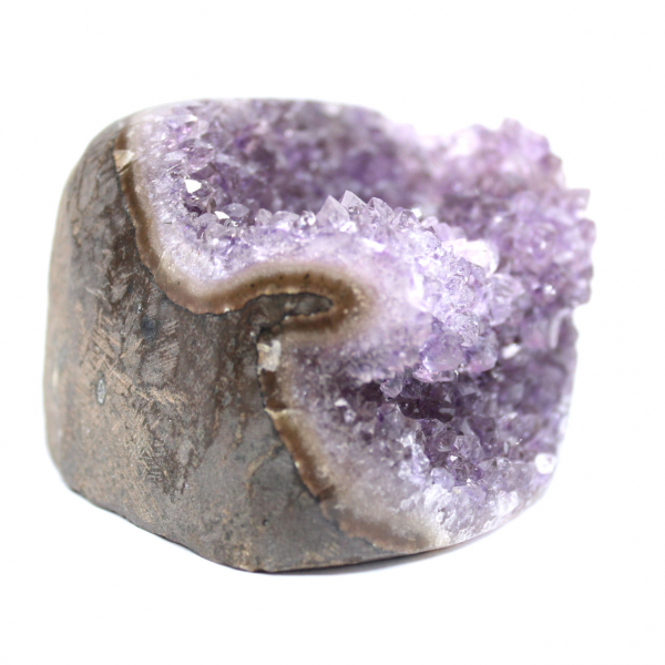 Geodo de Ametista Brasileira: Decoração e Mineralogia