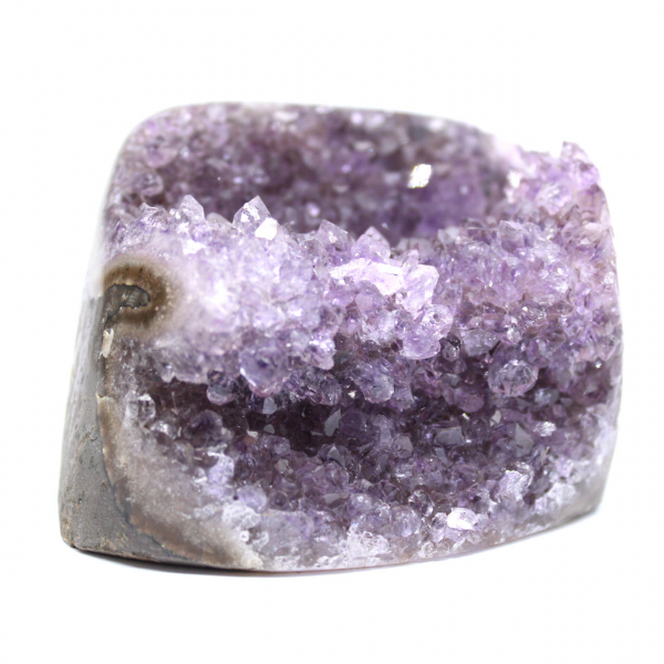 Geodo de Ametista Brasileira: Decoração e Mineralogia