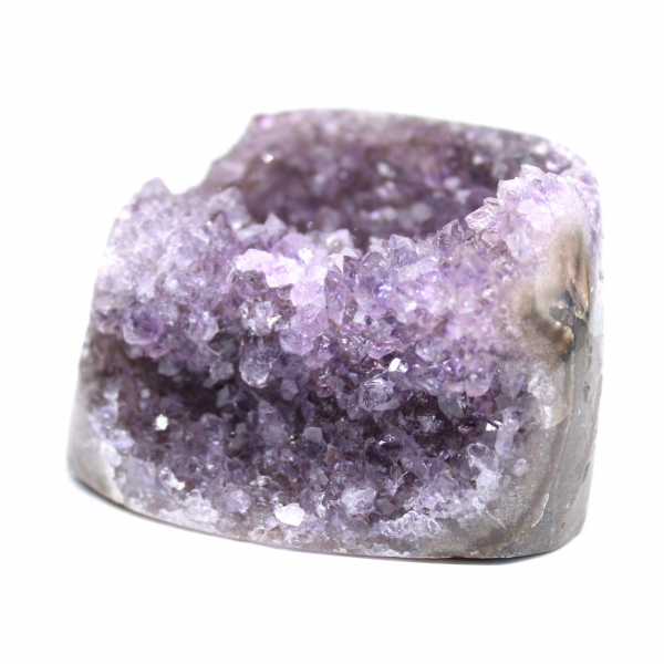 Geodo de Ametista Brasileira: Decoração e Mineralogia