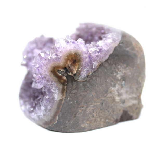 Geodo de Ametista Brasileira: Decoração e Mineralogia