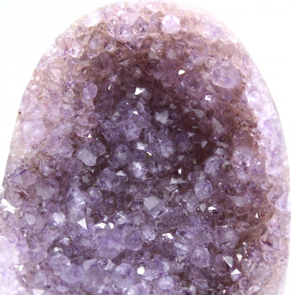 Geodo de Ametista Brasileira Pequena: Autenticidade Garantida