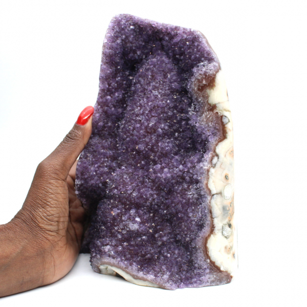 Geodo de ametista, cristal bruto