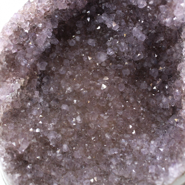 Geodo de ametista, energia suave