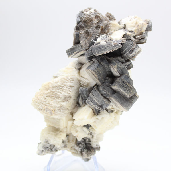 Mica cristalizada em quartzo branco do Afeganistão