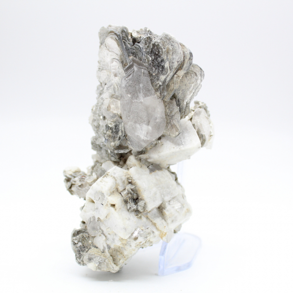 Cristais de mica em quartzo afegão