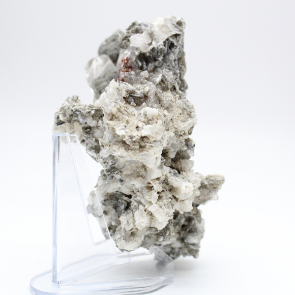 Cristais de mica em quartzo afegão