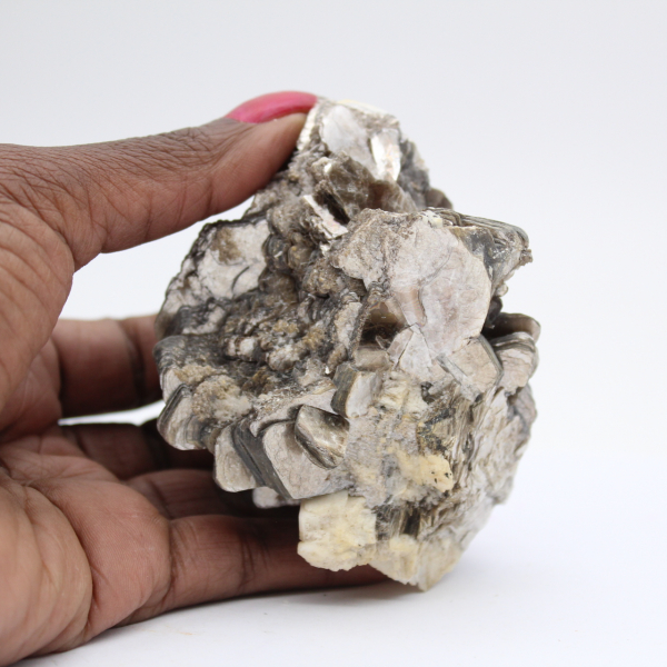 Mica e turmalina negra sobre quartzo, Afeganistão