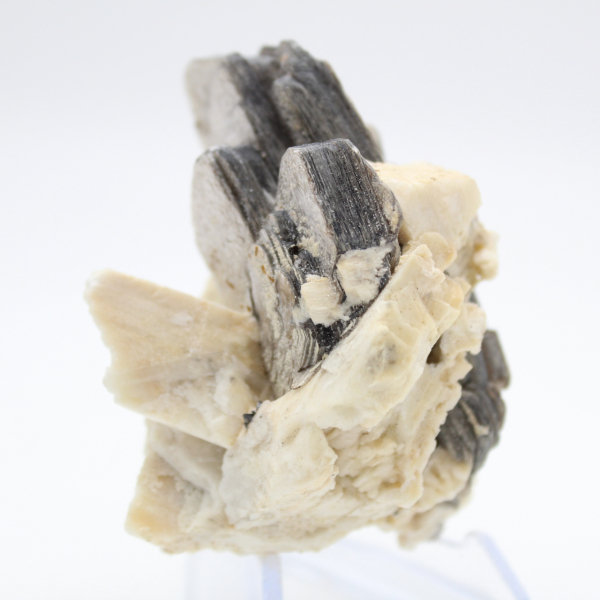 Mica em quartzo branco afegão compacto