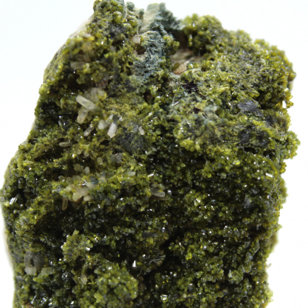 O epidoto de Imilchil cristalizou-se na rocha hospedeira.