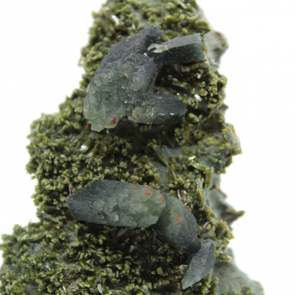 Imilchil epidoto em matriz transparente