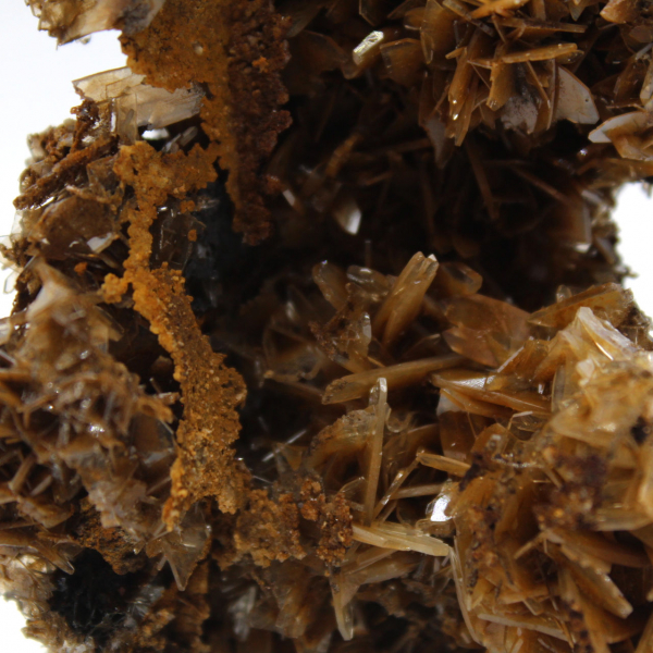 Barita de Ouichane, cristais marrons