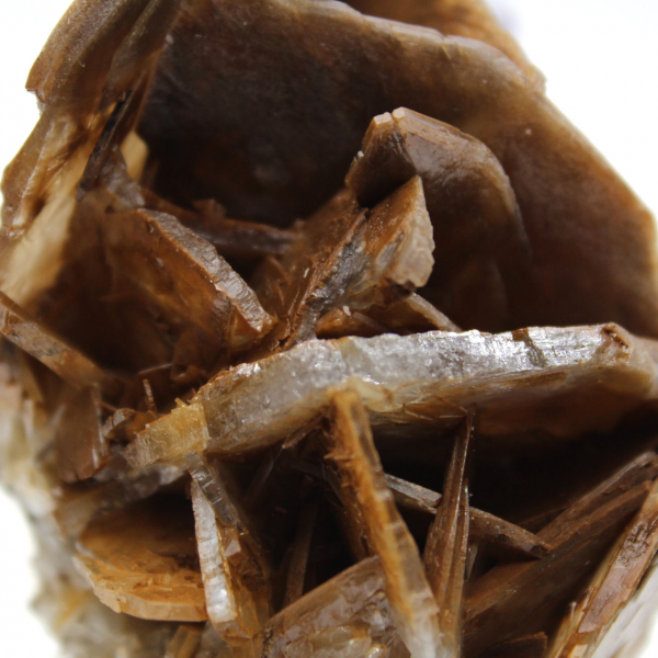 Cristais compactos de barita do Marrocos