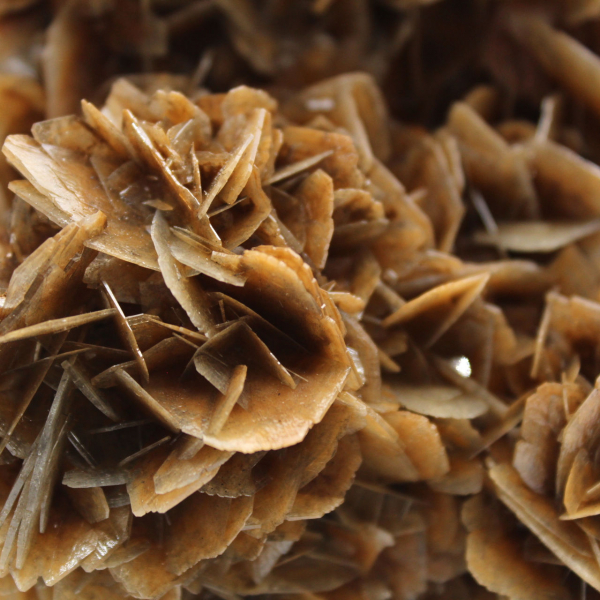 Cristalização natural de barita em Marrocos