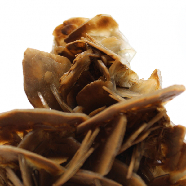 Cristais marrons de barita de Ouichane