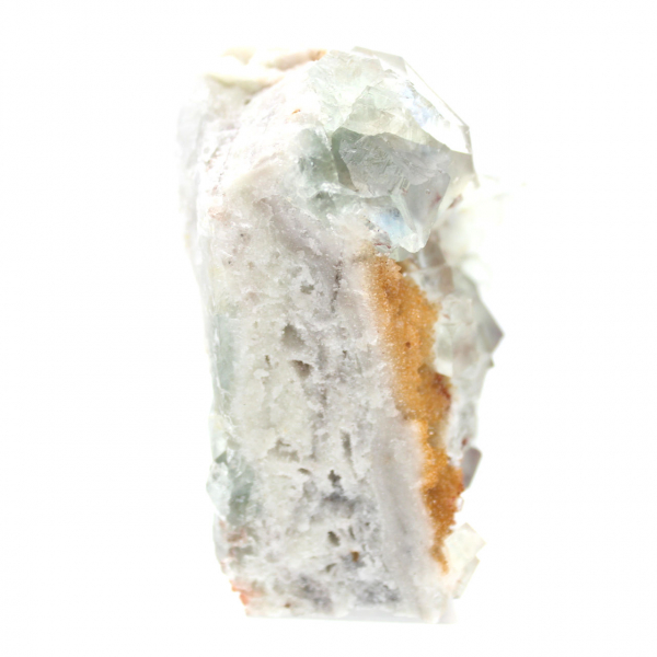 Fluorita bruta para decoração: Cristais verdes de Marrocos