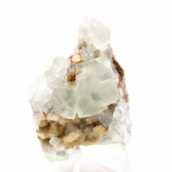 Fluorita verde de Marrocos: microespécime para colecionadores