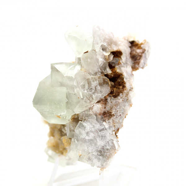 Fluorita verde de Marrocos: microespécime para colecionadores