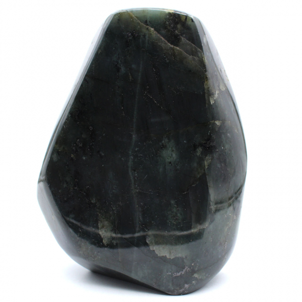 Grande peça polida de labradorita de Madagascar