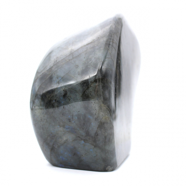 Grande labradorita polida para decoração e ciência