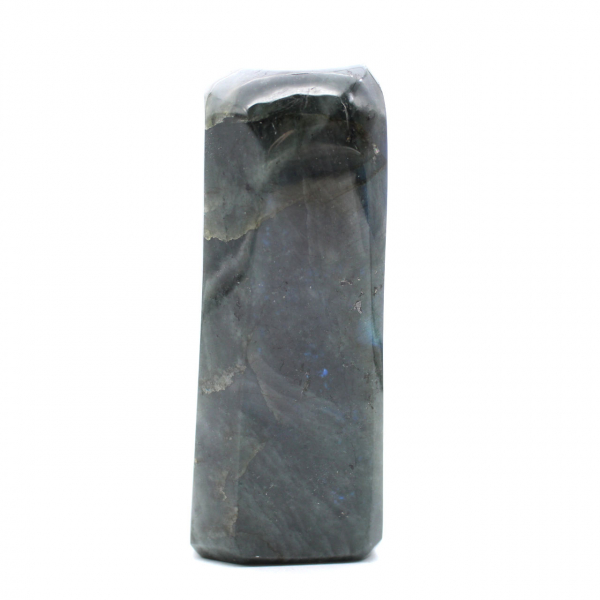 Ornamento de labradorita polida, pedra natural