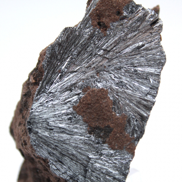 Pirolusita, cristais compactos para coleções.