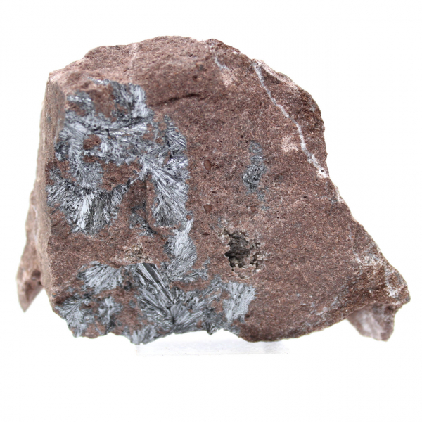 Pirolusita marroquina, cristalização autêntica