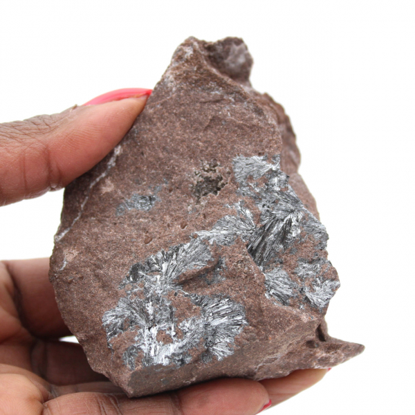 Pirolusita marroquina, cristalização autêntica