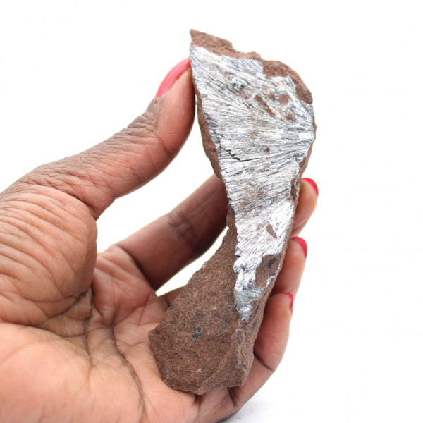 Pirolusita, espécime de cristal fino do Marrocos