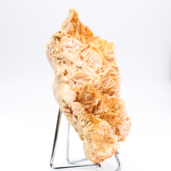 Barita laranja de Marrocos, espécime cristalizado