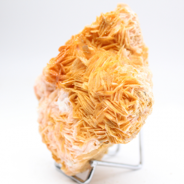 Barita laranja marroquina com cristais naturais