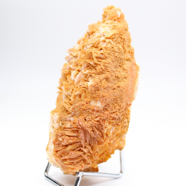 Cristais naturais de barita laranja marroquina