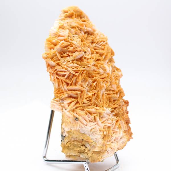 Cristais naturais de barita laranja marroquina