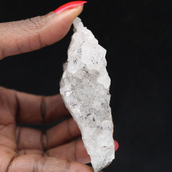 Pequeno Quartzo com Goethita, Rocha Natural Bruta 105g