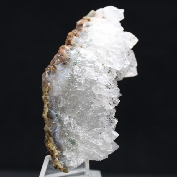 Pequeno Quartzo com Goethita, Rocha Natural Bruta 105g