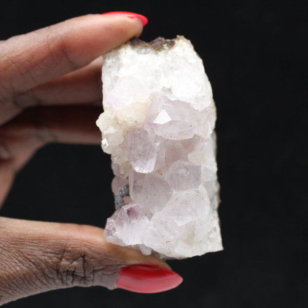 Miniatura de quartzo goethita, decoração marroquina, 110g