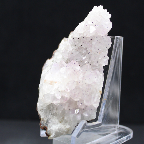 Drusas de quartzo com inclusões de goethita, pedra bruta 130g