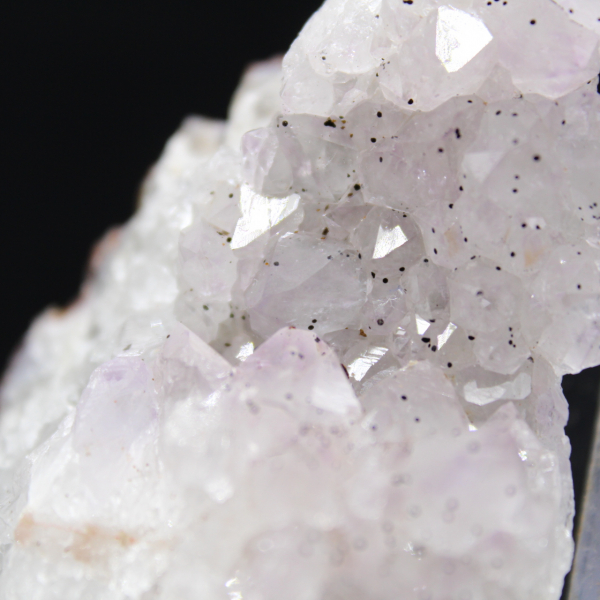 Drusas de quartzo com inclusões de goethita, pedra bruta 130g