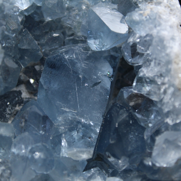 Celestina Cristalizada - Item de Colecionador de Madagascar