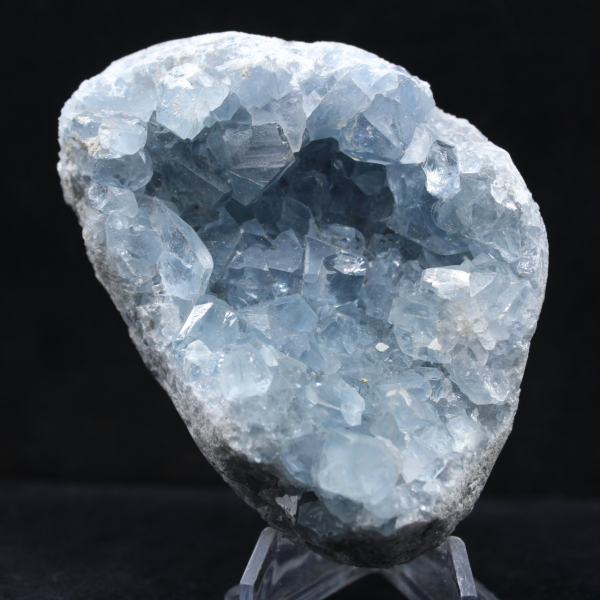 Geodo de celestita de Madagascar - Exemplar pesado