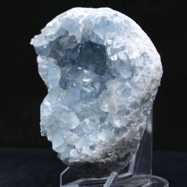 Geodo de celestita de Madagascar - Exemplar pesado