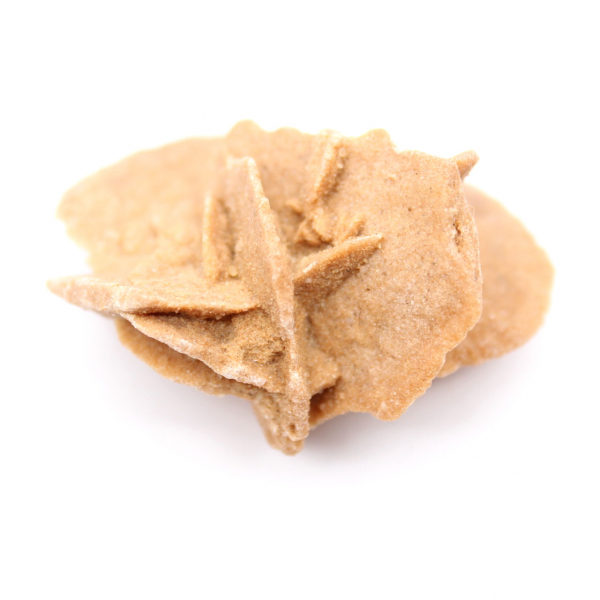 Mini Rosa do Deserto Marroquina: exemplar de gesso natural