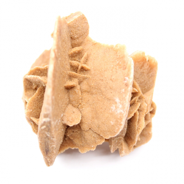 Pequena Rosa do Deserto de Marrocos: fragmento geológico natural