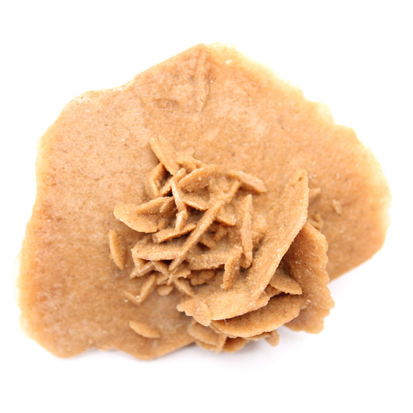 Rosa do Deserto Marroquina Clara: cristalização fina